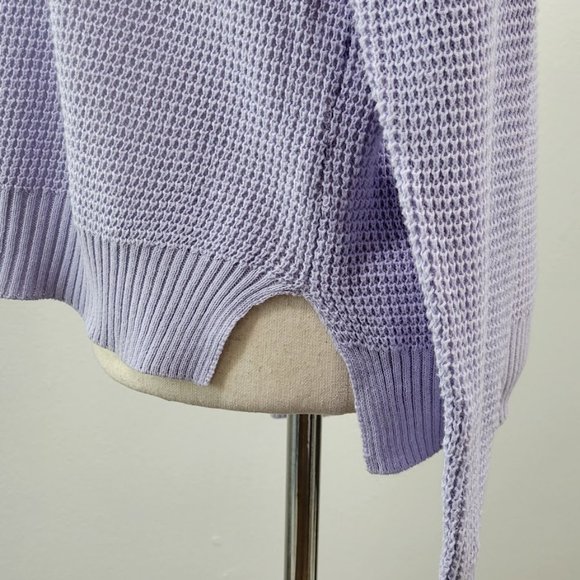 SWEET ROMEO seed stitch sweater lilac Sz XS - Picture 5 of 8
